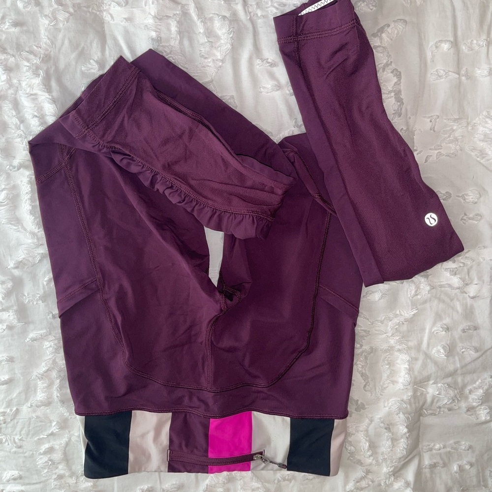 Vintage purple lululemon leggings
